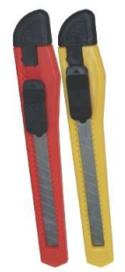 ESTILETE 9MM PLASTICO >